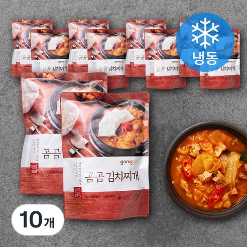 곰곰 김치찌개 (냉동), 500g, 10팩