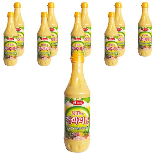 움트리 해파리 양념 소스, 930g, 10개
