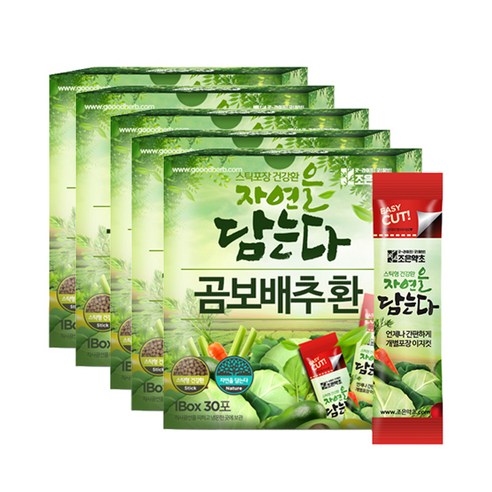 조은약초 자연을 담는다 프리미엄 곰보배추환 스틱, 3g, 150개입