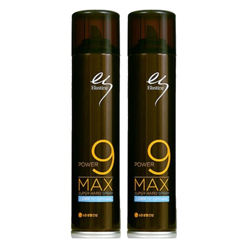 엘라스틴 맥스 수퍼하드 헤어 스프레이, 280ml, 2개