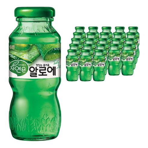 자연의 알로에 주스 790일, 180ml, 12개 매실음료