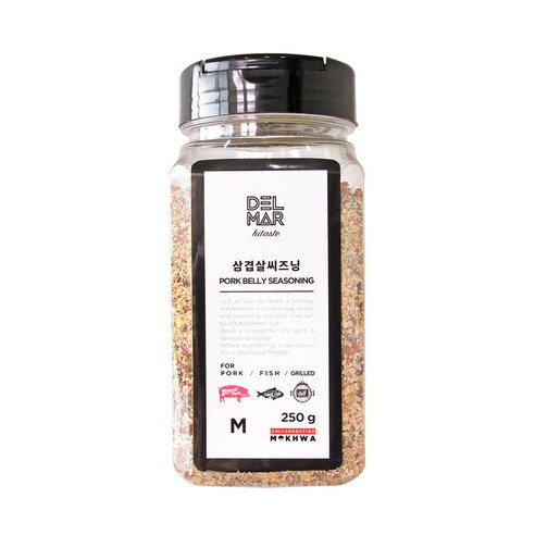딜리셔스마켓 삼겹살시즈닝 중형, 250g, 1개