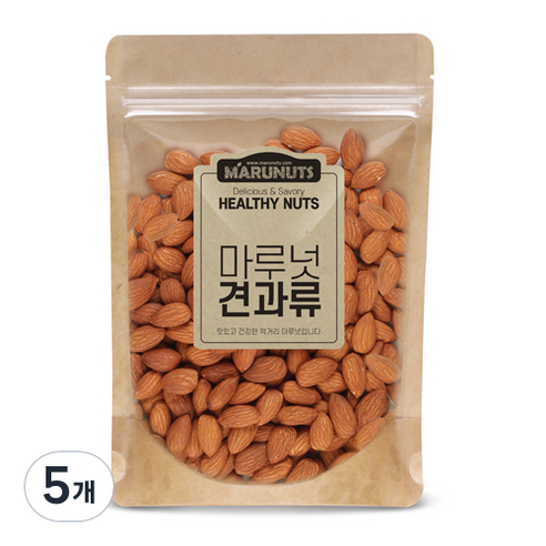 마루넛 견과류 아몬드, 300g, 5개