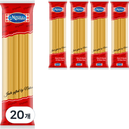 몬도 스파게티면, 500g, 20개