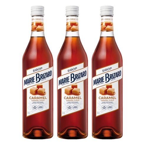 마리브리자드 카라멜 시럽, 700ml, 3개