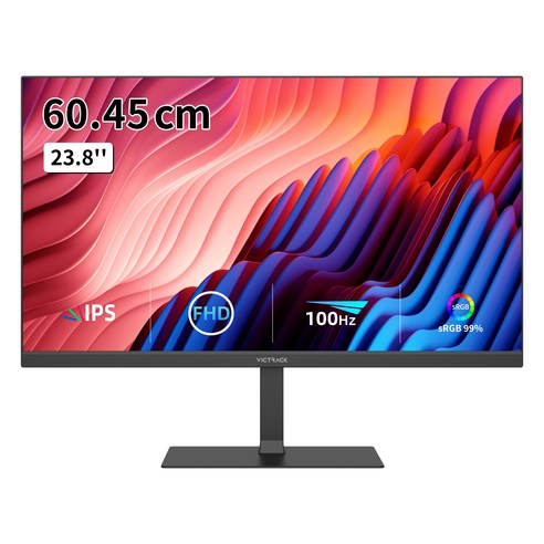 빅트랙 68.58cm FHD 평면 모니터 블랙 IPS 100Hz, 27FM10001(일반)