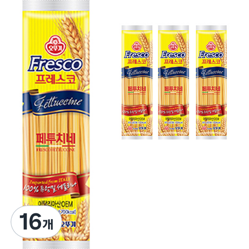 오뚜기 프레스코 페투치네, 16개, 500g