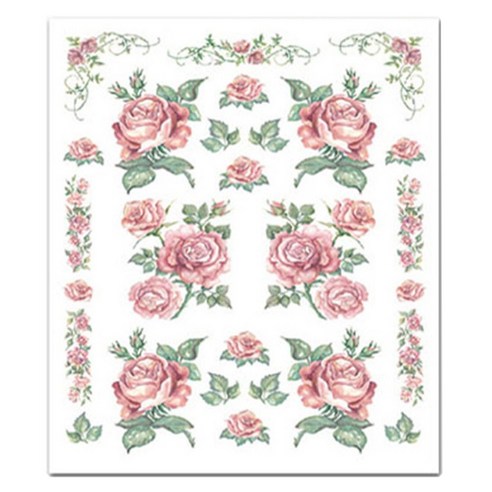 홈앤아이디어 포인트데코 시트지 IS-3410, Roses