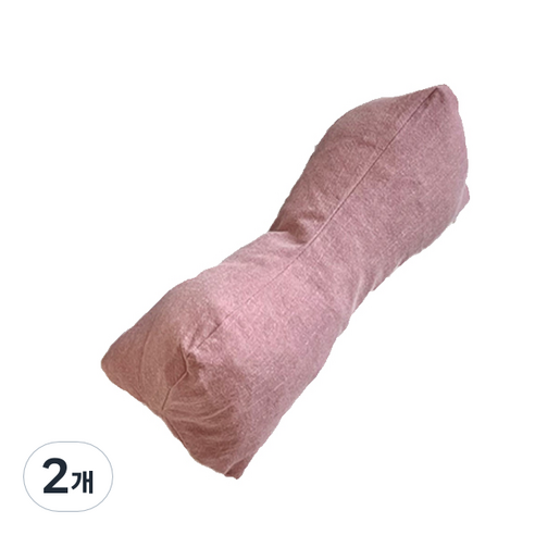 아미앙스 목편한 메밀베개, 핑크, 2개