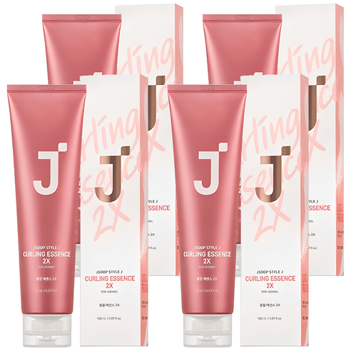 제이숲 스타일제이 포우먼 컬링 2X 헤어 에센스, 150ml, 4개