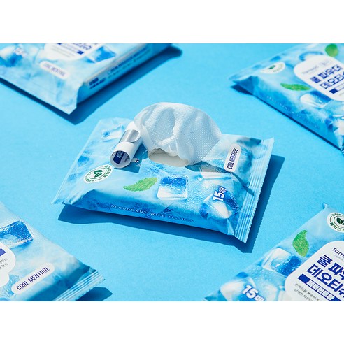 여름철 필수 아이템, 탐사 쿨 파우더 데오드란트 티슈