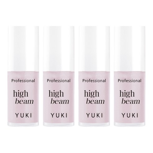 유키 프로페셔널 하이라이터 빔 5ml, 02 더스트핑크, 4개