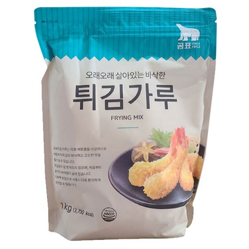 곰표 튀김가루, 1kg, 1개