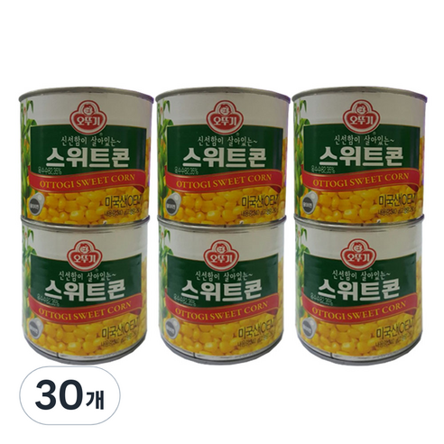 오뚜기 스위트콘 통조림, 340g, 30개