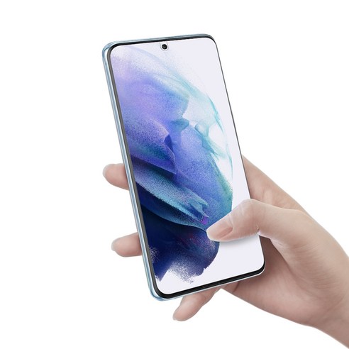 갤럭시 S21 플러스를 위한 자가복원 및 지문방지 기능의 안전한 액정보호 필름