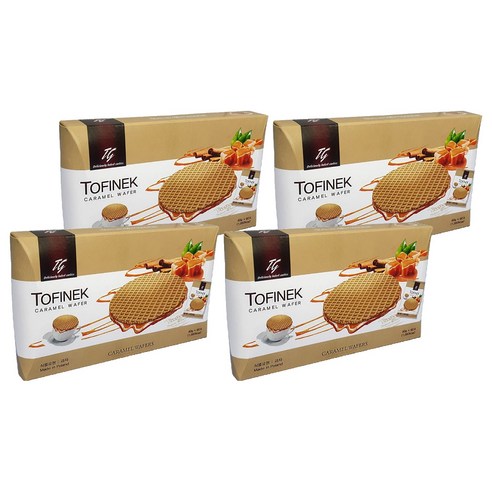타고 폴란드 토피넥 카라멜 와플 6p, 240g, 4개