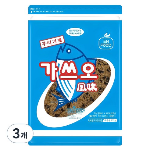 이엔푸드 가쓰오풍 후리가께, 500g, 3개