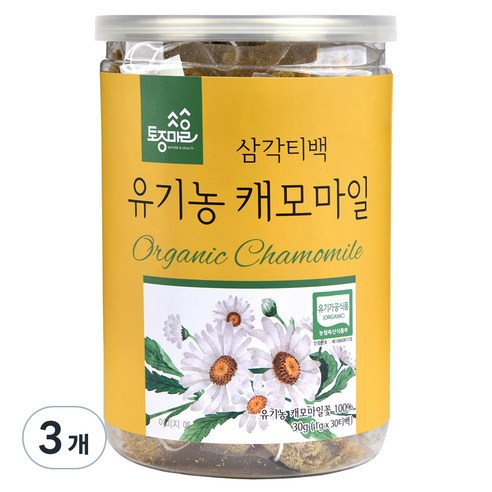 토종마을 유기농 캐모마일, 1g, 30개입, 3개