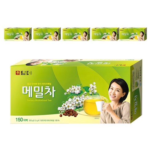 담터 메밀차 티백, 1.5g, 150개입, 6개