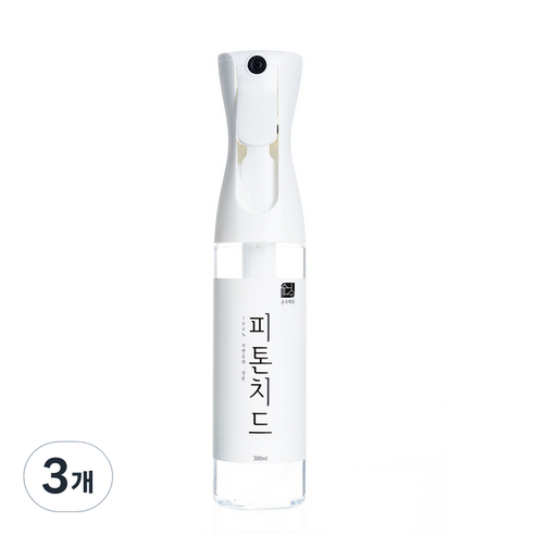순수백과 피톤치드 편백수 스프레이, 300ml, 3개