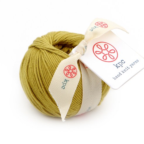 kpc yarn 가쉽 DK 면 뜨개실 50g, 삽, 113m