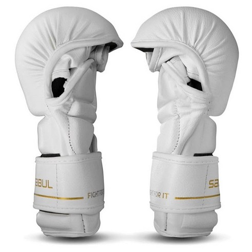 안전, 쾌적함, 착용감 모두 만족시키는 사나불 골드 스트라이크 MMA 글러브