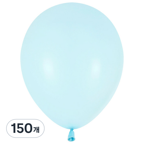 파티팡 마카롱풍선 라운드 30cm, 블루, 150개