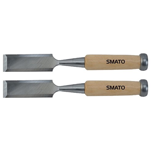 스마토 나무자루 목공용끌 C1093007 SM-FC22W, 2개