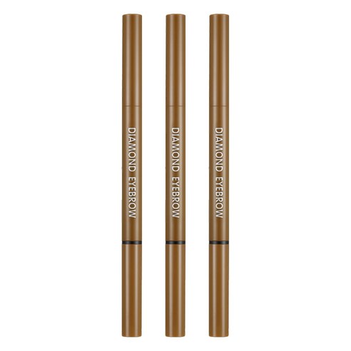 리르 다이아몬드 아이브로우 0.35g, 03 내추럴 브라운, 3개