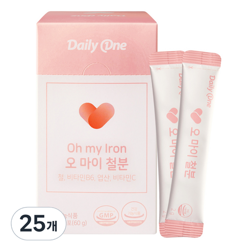 데일리원 오 마이 철분 30p, 60g, 25개
