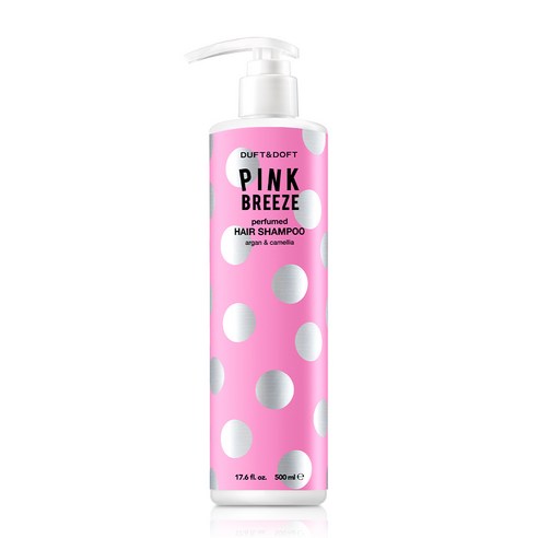 더프트엔도프트 핑크브리즈 퍼퓸드 헤어 샴푸, 500ml, 1개