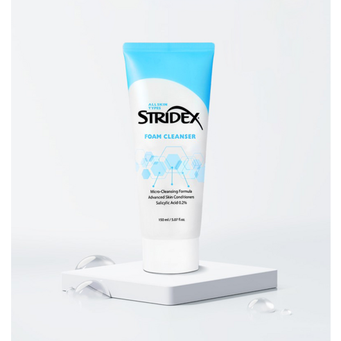 매일매일 깨끗하고 매끄러운 피부를 위한 선택, 스트라이덱스 폼 클렌저