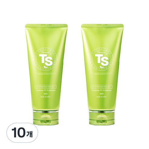 TS 프리미엄 헤어트리트먼트, 10개, 200ml
