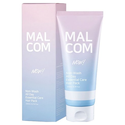 말콤 논워시 올데이 에센셜케어 나우 헤어팩, 1개, 200ml