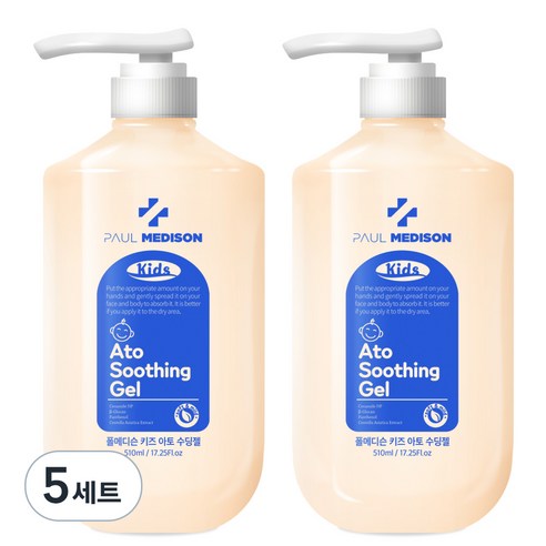 폴메디슨 키즈 아토 수딩젤 크림, 510ml, 10개