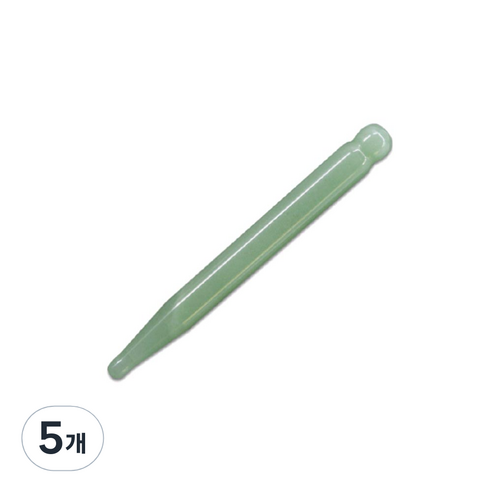 라이프포인트 괄사 지압 마사지기, 5개, 옥색(송곳)
