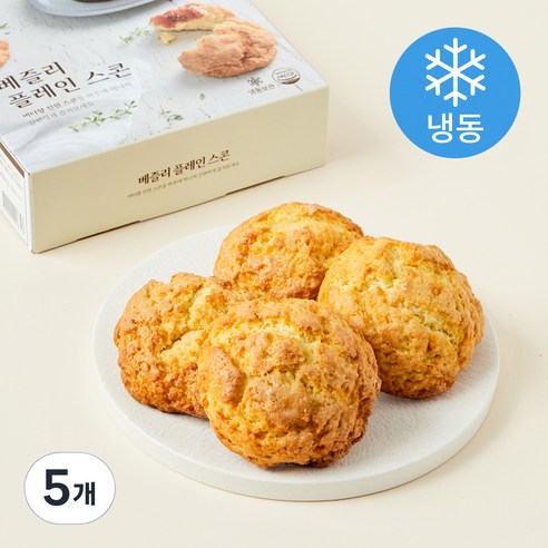 베즐리 플레인스콘 (냉동), 85g, 4개입, 5개