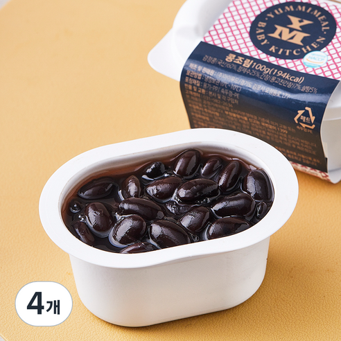 얌이밀 콩조림, 100g, 4개