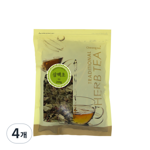 청솔 삼백초, 4개, 200g