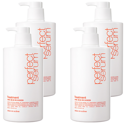 미쟝센 퍼펙트 세럼 홈 케어 트리트먼트, 900ml, 4개