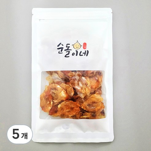 순돌이네 구운 동전쥐포, 5개, 160g