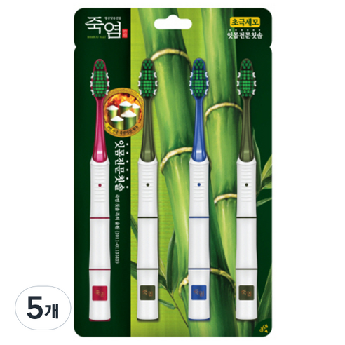 죽염 잇몸전문 칫솔, 6개입, 1개