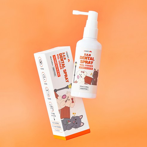 30초 만에 댕냥이 숨결을 향긋하게! 리스펫랩 뿌리는 치약 솔직 후기