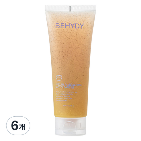 비히디 퓨어 리페어 젤클렌져, 6개, 150ml