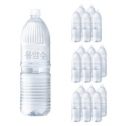 닥터유 오리온 제주 용암수 무라벨, 2L, 18개