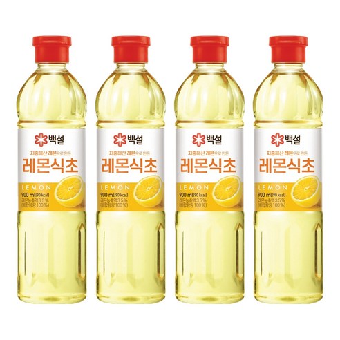 지중해산 레몬식초, 900ml, 4개