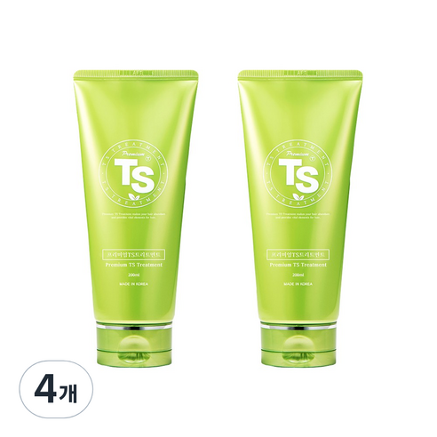 TS 프리미엄 헤어트리트먼트, 4개, 200ml