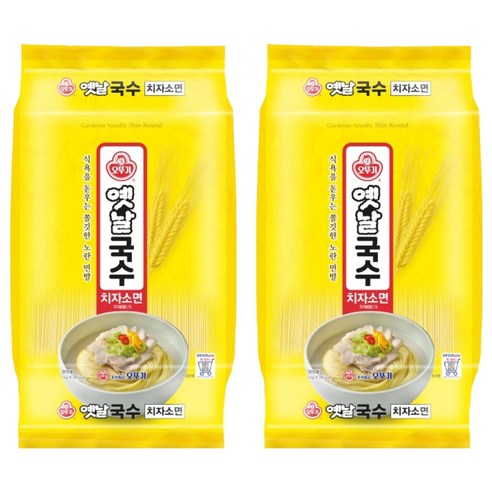 오뚜기 옛날 치자국수, 3kg, 2개