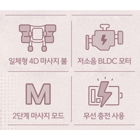 지친 일상에 활력을 불어넣는 작은 기적, 바디프랜드 미니 목어깨 마사지기 BFT-1000