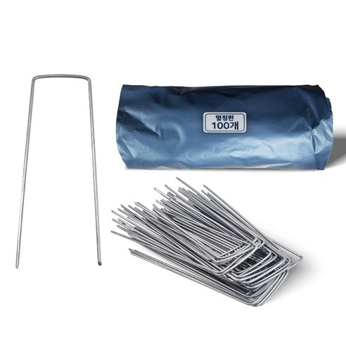 잡초와의 전쟁, 이제 끝! 데일드 제초매트 고정핀 솔직 사용 후기 부직포고정핀